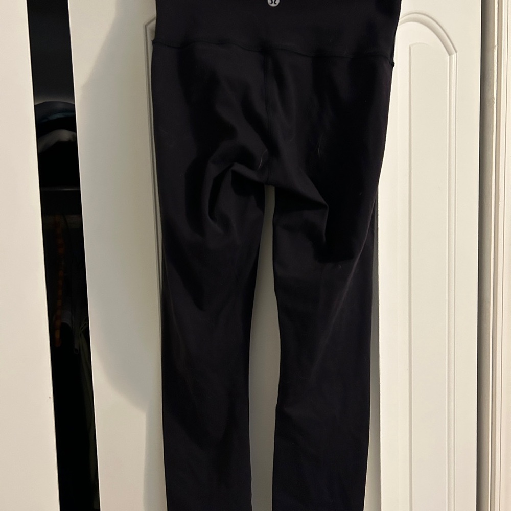 Black Leggings with High Waistband and Full Length